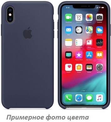 Чехол Silicone Case Slim Full Protective для Apple iPhone 7 plus / 8 plus (5.5"), Синий / Midnight Blue