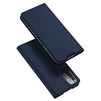 Чохол-книжка Dux Ducis з кишенею для візиток для Xiaomi Redmi Note 11T Pro / 11T Pro+ / Poco X4 GT, Синий