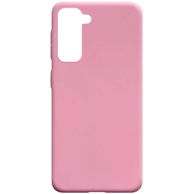 Силіконовий чохол Candy для Samsung Galaxy S21 +, Розовый