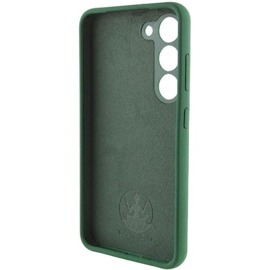 Чехол Silicone Cover Lakshmi Full Camera (AAA) для Samsung Galaxy S24 FE Зеленый / Cyprus Green