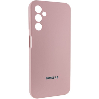 Чохол Silicone Cover Lakshmi Full Camera (AAA) with Logo для Samsung Galaxy A15 4G/5G, Рожевий / Pink Sand