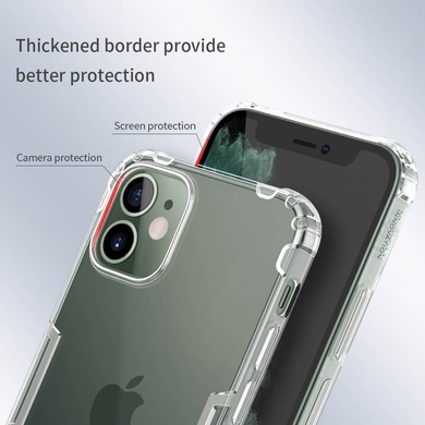 TPU чехол Nillkin Nature Series для Apple iPhone 12 mini (5.4") Бесцветный (прозрачный)