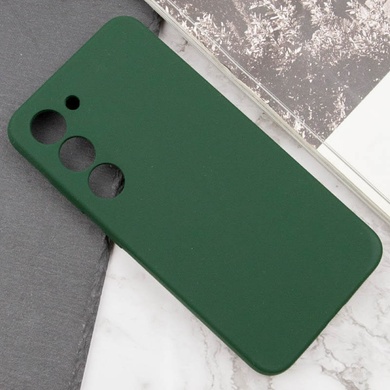 Чохол Silicone Cover Lakshmi Full Camera (AAA) для Samsung Galaxy S24 FE, Зеленый / Cyprus Green