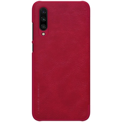Кожаный чехол (книжка) Nillkin Qin Series для Samsung Galaxy A70s, Красный