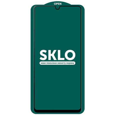 Захисне скло SKLO 5D для Xiaomi Redmi 12 / Poco M6 Pro 5G / Redmi 13 / Poco M6 4G, Чорний
