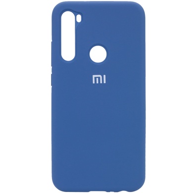 Чохол Silicone Cover Full Protective (AA) для Xiaomi Redmi Note 8T, Синій / Navy Blue
