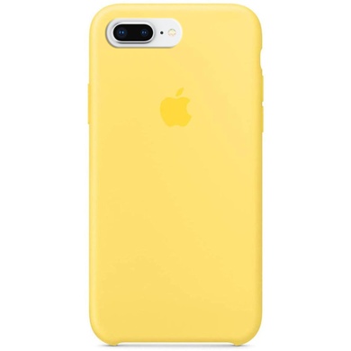 Чехол Silicone Case (AA) для Apple iPhone 7 plus / 8 plus (5.5") Желтый / Canary Yellow