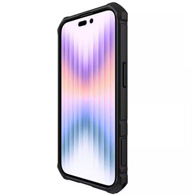 TPU+PC чехол Nillkin CamShield Armor Pro no logo (шторка на камеру) для Apple iPhone 14 Plus (6.7") Зеленый