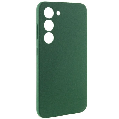 Чохол Silicone Cover Lakshmi Full Camera (AAA) для Samsung Galaxy S24 FE, Зеленый / Cyprus Green