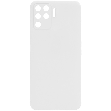 Силіконовий чохол Candy Full Camera для Oppo A94, Білий / White