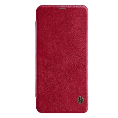 Кожаный чехол (книжка) Nillkin Qin Series для Huawei Y5 lite (2018), Красный