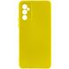 Чохол Silicone Cover Lakshmi Full Camera (A) для Samsung Galaxy A15 4G/5G, Жовтий / Flash
