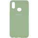 Чехол Silicone Cover Full Protective (AA) для Samsung Galaxy A10s Мятный / Mint
