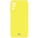Чохол Silicone Cover Full Camera (AAA) для Xiaomi Redmi Note 10 5G / Poco M3 Pro, Желтый / Bright Yellow