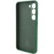 Чехол Silicone Cover Lakshmi Full Camera (AAA) для Samsung Galaxy S24 FE Зеленый / Cyprus Green