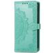 Шкіряний чохол (книжка) Art Case з візитницею для Samsung Galaxy A55, Бірюзовий