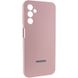 Чохол Silicone Cover Lakshmi Full Camera (AAA) with Logo для Samsung Galaxy A15 4G/5G, Рожевий / Pink Sand