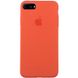 Чехол Silicone Case Full Protective (AA) для Apple iPhone 7 plus / 8 plus (5.5") Оранжевый / Nectraine