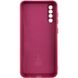 Чохол Silicone Cover Lakshmi Full Camera (A) для Samsung Galaxy A50 (A505F) / A50s / A30s, Бордовый / Marsala