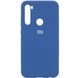 Чехол Silicone Cover Full Protective (AA) для Xiaomi Redmi Note 8T Синий / Navy Blue