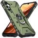 Удароміцний чохол Pathfinder Ring для Samsung Galaxy A34 5G, Зелений / Army green