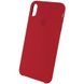 Чохол Silicone case (AAA) для Apple iPhone XS Max (6.5"), Червоний / Red