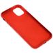 Кожаный чехол Croco Leather для Apple iPhone 11 (6.1") Red