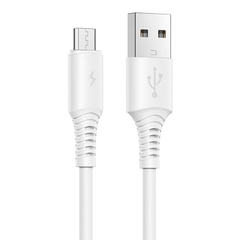 Дата кабель Borofone BX47 Coolway USB to MicroUSB (1m), Белый