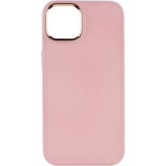 TPU чехол Bonbon Metal Style для Apple iPhone 11 (6.1") Розовый / Light pink