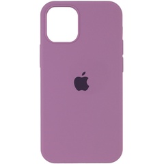 Чохол Silicone Case Full Protective (AA) для Apple iPhone 12 Pro Max (6.7 "), Лиловый / Lilac Pride
