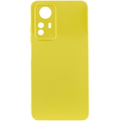 Чохол Silicone Cover Lakshmi Full Camera (A) для Xiaomi Redmi Note 12S, Жовтий / Flash