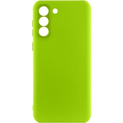 Чохол Silicone Cover Lakshmi Full Camera (A) для Samsung Galaxy S22, Салатовый / Neon Green