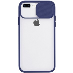 Чехол Camshield mate TPU со шторкой для камеры для Apple iPhone 7 plus / 8 plus (5.5") Синий