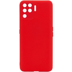 Силиконовый чехол Candy Full Camera для Oppo A94 Красный / Red