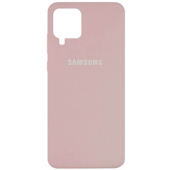 Чехол Silicone Cover Full Protective (AA) для Samsung Galaxy A42 5G, Розовый / Pink Sand