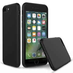 Чохол Silicone Case Slim Full Protective для Apple iPhone 7 plus / 8 plus (5.5"), Чорний / Black