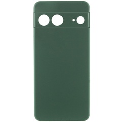 Чохол Silicone Cover Lakshmi Full Camera (AAA) для Google Pixel 7, Зеленый / Cyprus Green