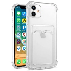 TPU+PC чохол Pocket Case для Apple iPhone 12 (6.1"), Clear