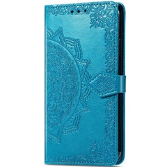 Кожаный чехол (книжка) Art Case с визитницей для Xiaomi Redmi Note 13 4G Синий