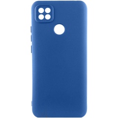 Чохол Silicone Cover Lakshmi Full Camera (A) для Xiaomi Redmi 9C, Синій / Navy Blue