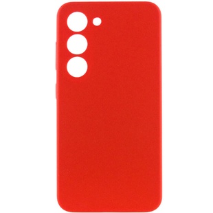 Чехол Silicone Cover Lakshmi Full Camera (AAA) для Samsung Galaxy S24 FE Красный / Red