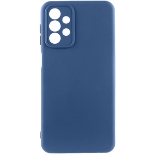 Чехол Silicone Cover Lakshmi Full Camera (AA) для Samsung Galaxy A32 5G / M32 5G Синий / Navy Blue