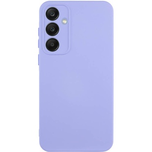 Чехол Silicone Cover Lakshmi Full Camera (A) для Samsung Galaxy A35 Сиреневый / Dasheen