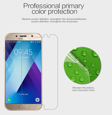 Захисна плівка Nillkin Crystal для Samsung A720 Galaxy A7 (2017), Анти-отпечатки