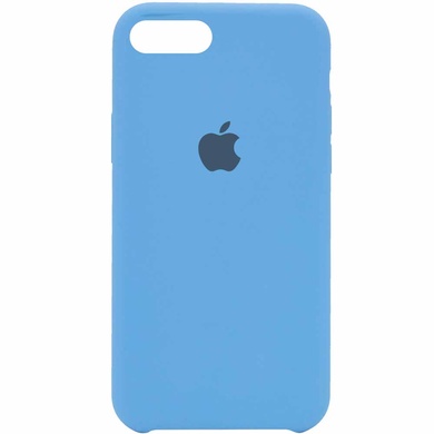 Чохол Silicone Case (AA) для Apple iPhone 7 plus / 8 plus (5.5 "), Голубой / Cornflower