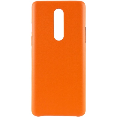 Кожаный чехол AHIMSA PU Leather Case (A) для OnePlus 8 Оранжевый