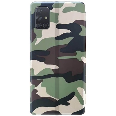 Кожаный чехол (книжка) Classy для Samsung Galaxy M51, Camouflage