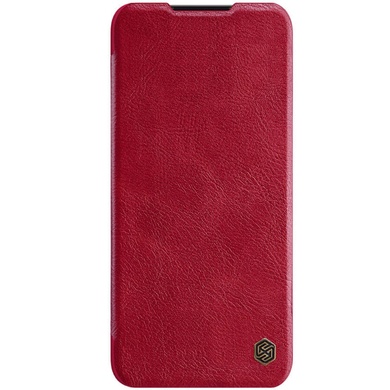 Кожаный чехол (книжка) Nillkin Qin Series для Huawei P40 Красный
