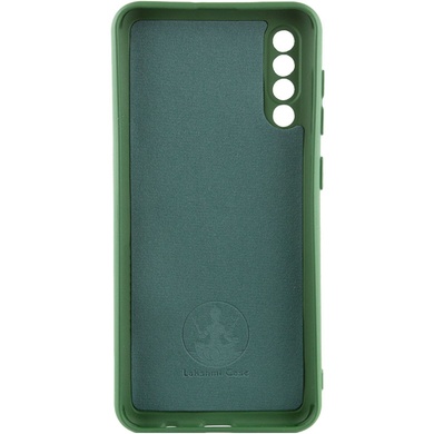 Чохол Silicone Cover Lakshmi Full Camera (A) для Samsung Galaxy A50 (A505F) / A50s / A30s, Зелений / Dark Green