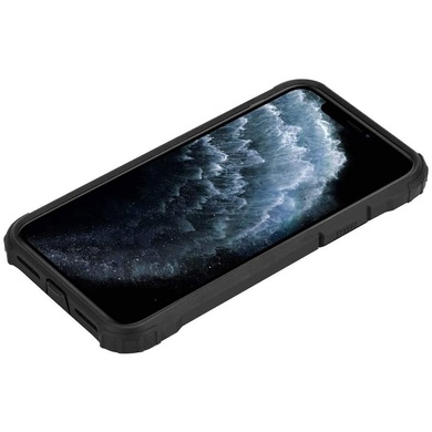 Броньований протиударний TPU+PC чохол Immortal для Apple iPhone 12 mini (5.4"), Чорний